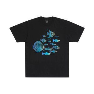 NWT Only NY Troplical Fish Tshirt Black L